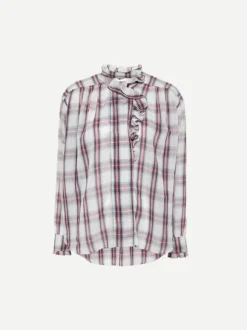 Pamias Top in Ecru/Pink