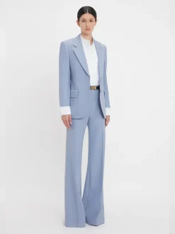 Patch Pocket Jacket in Bluebell