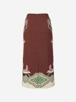 Pencil Skirt in Portal Placee