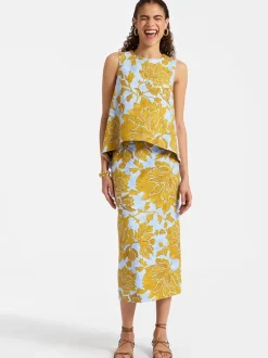 Pencil Skirt in Tangle