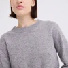 Peter Sweater in Mid Grey Marle