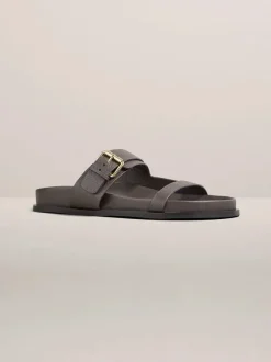 Prince Sandal in Graphite