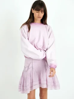 Pulia Sweat Shirt in Lilac