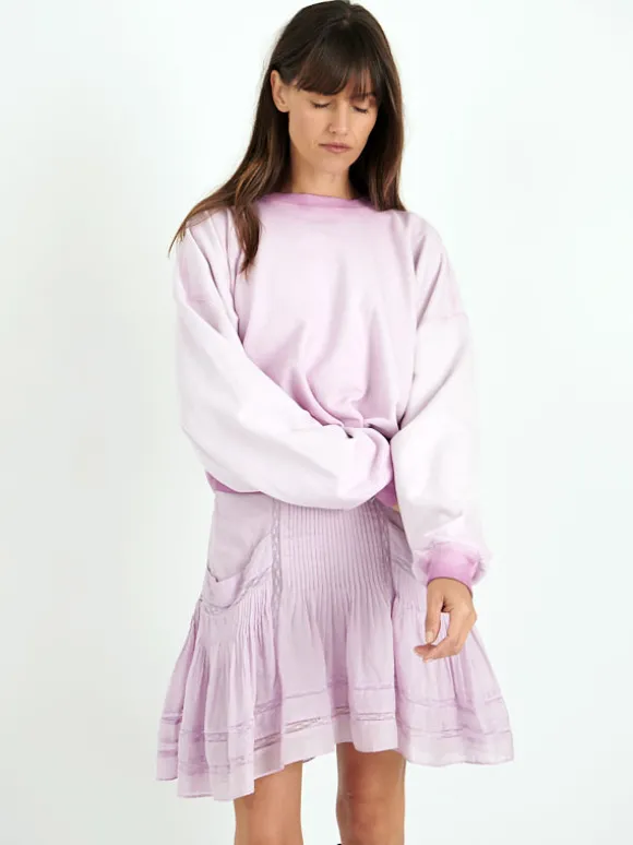 Pulia Sweat Shirt in Lilac