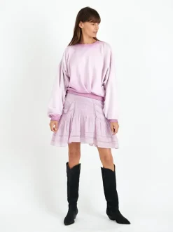 Pulia Sweat Shirt in Lilac