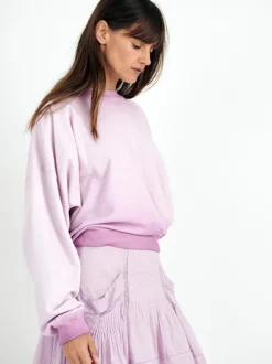 Pulia Sweat Shirt in Lilac