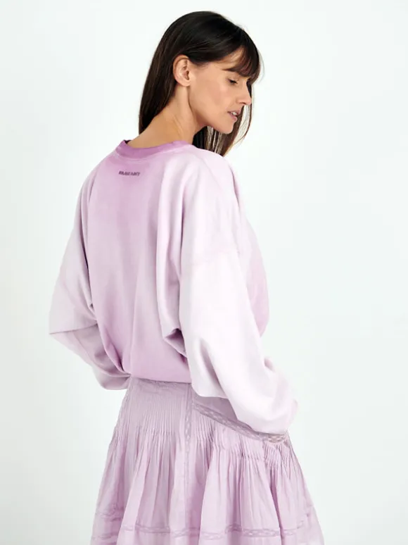 Pulia Sweat Shirt in Lilac