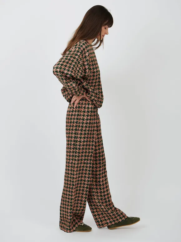 Puvis Bis Long Pants in Green