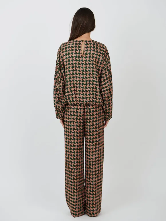 Puvis Bis Long Pants in Green