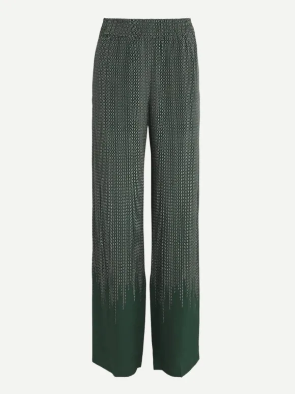 Pyjama Trouser in Green Chain
