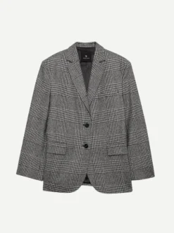 Quinn Blazer in Black and Grey