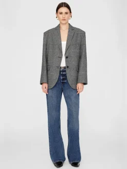 Quinn Blazer in Black and Grey