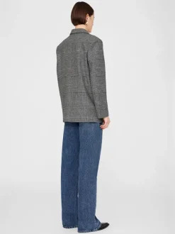 Quinn Blazer in Black and Grey