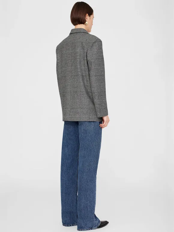 Quinn Blazer in Black and Grey
