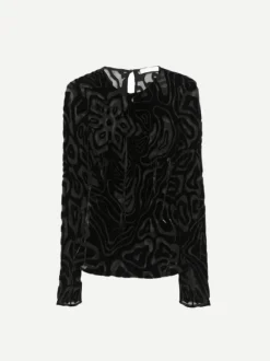 Quinn Blouse in Noir