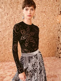 Quinn Blouse in Noir
