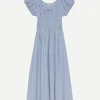 Quinn Dress in Montauk Stripe