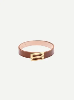 Regular Frame Belt in Tan