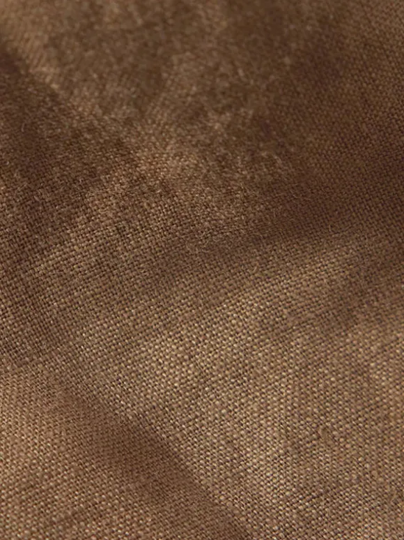 Relaxed Wide Leg Pant in Cashew Pigment