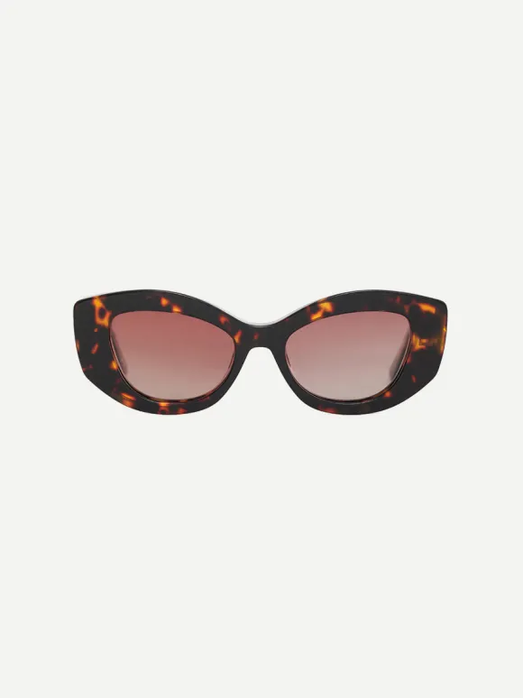 Rennes Sunglasses in Dark Tortoise