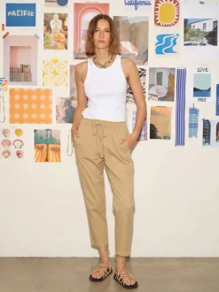 Rex Pant in Lite Khaki