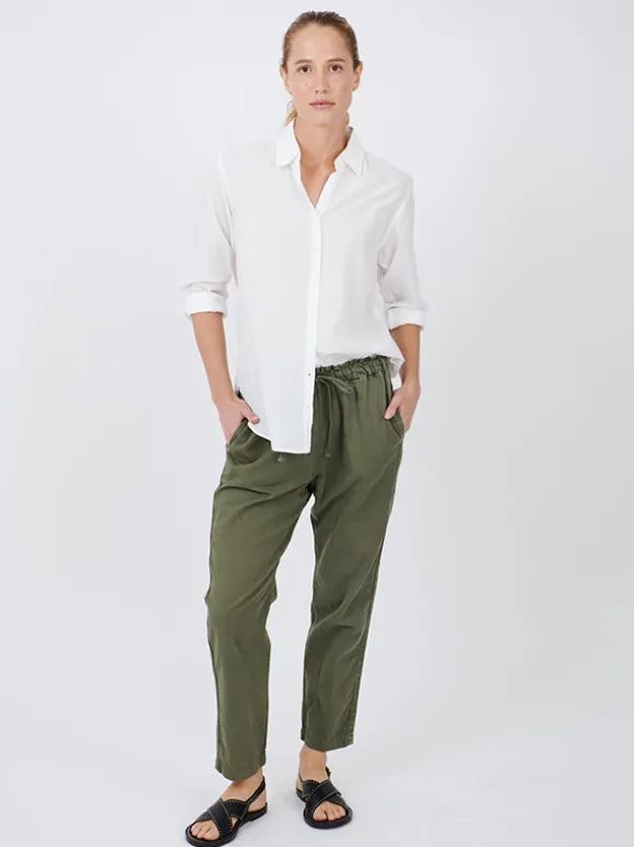 Rex Twill Pant in Fern Green