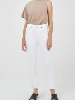 Riley High Rise Straight Crop In Whip