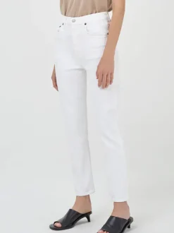 Riley High Rise Straight Crop In Whip