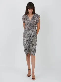 Roany Skirt in Black/Ecru