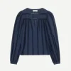 Rowan Blouse in Midnight
