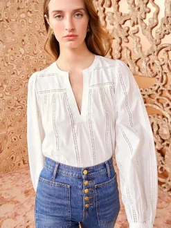 Rowan Blouse in Pristine