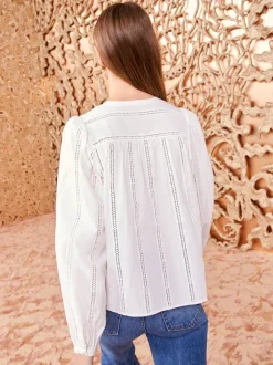 Rowan Blouse in Pristine