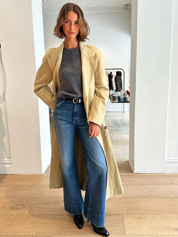 Rugby Coat in Hay