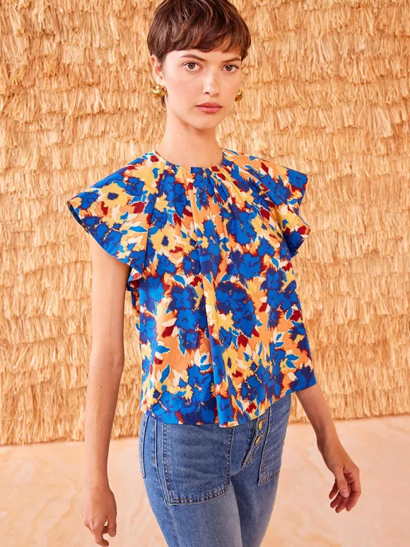 Rumi Top in Wildflower