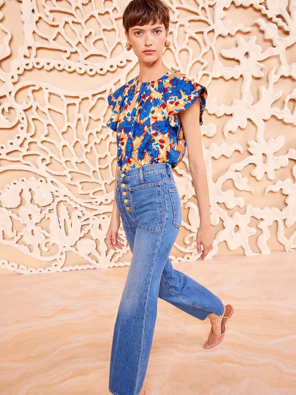 Rumi Top in Wildflower