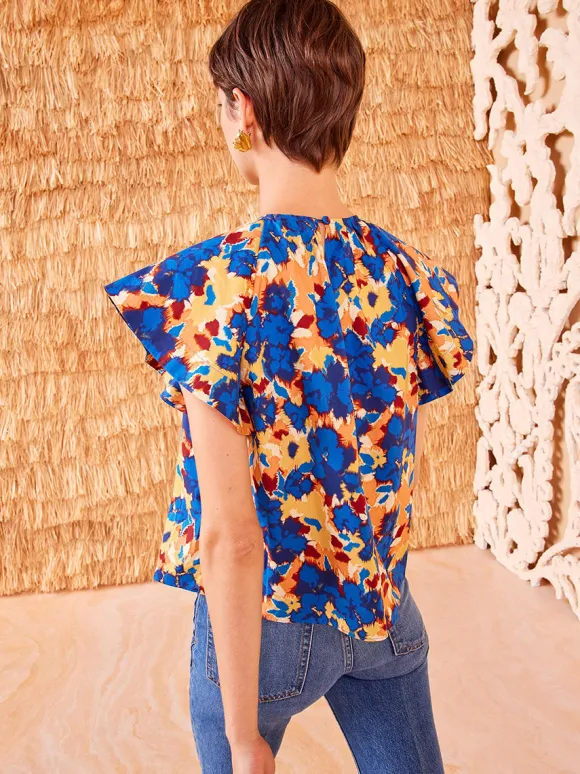 Rumi Top in Wildflower
