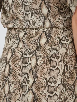 Sakura Skirt in Natural Python