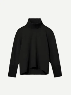 Sandra Turtleneck Sweater in Black