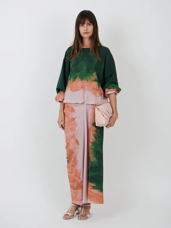 Saren Skirt in Green
