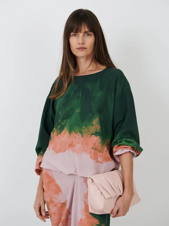 Saren Skirt in Green