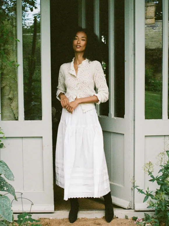Sebastian Skirt in Powder