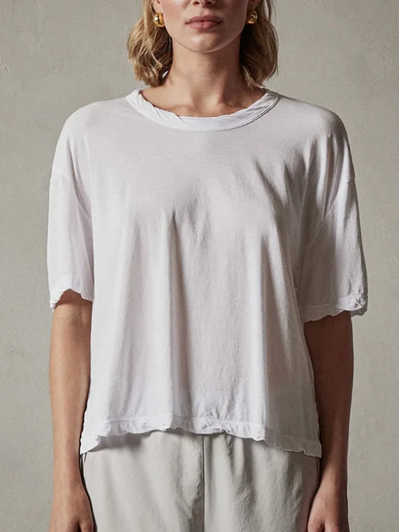 Short Sleeve Gauge Fresca Tee in White