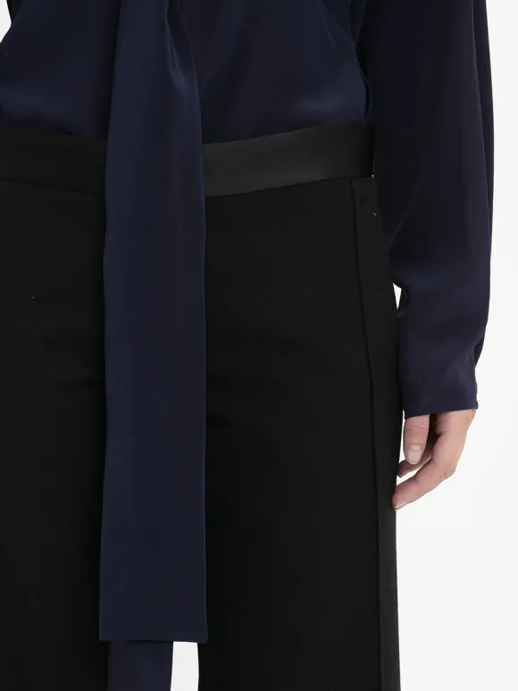 Side Panel Trouser in Black