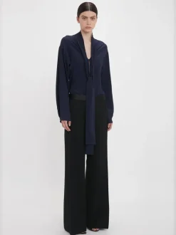Side Panel Trouser in Black