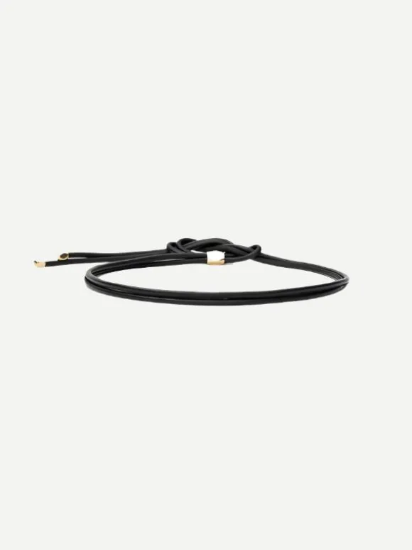 Silvia Belt in Black/Gold