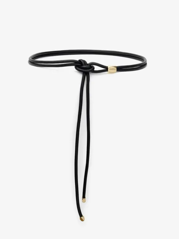 Silvia Belt in Black/Gold