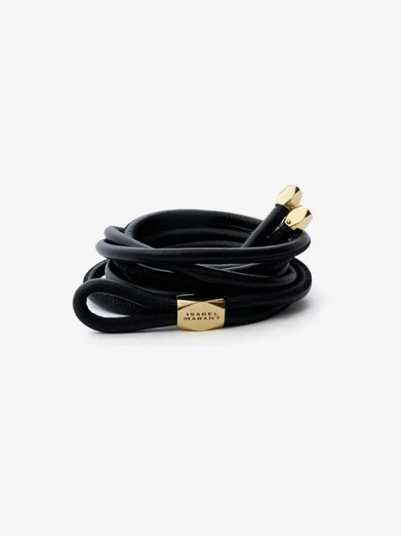 Silvia Belt in Black/Gold