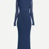 Simone Dress in Midnight