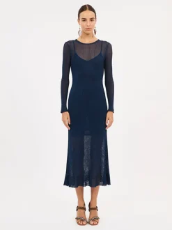 Simone Dress in Midnight