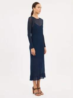 Simone Dress in Midnight